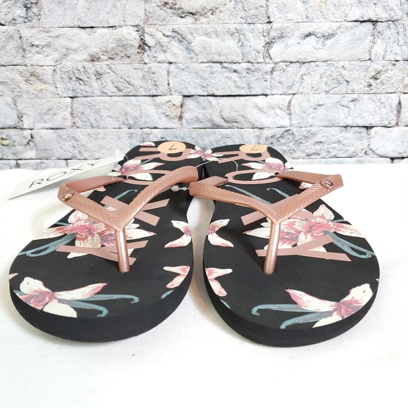 Roxy Guppy Flip flops NWT - Picture 5 of 5